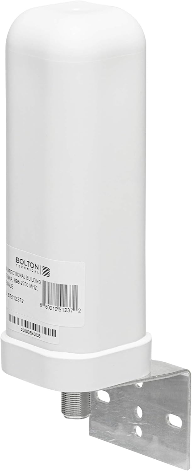 Bolton Technical | The Quicksilver | 4G Yagi Building Outdoor Antenna | 50 Ohm | 698-2700 MHz | N-Female | BT512389