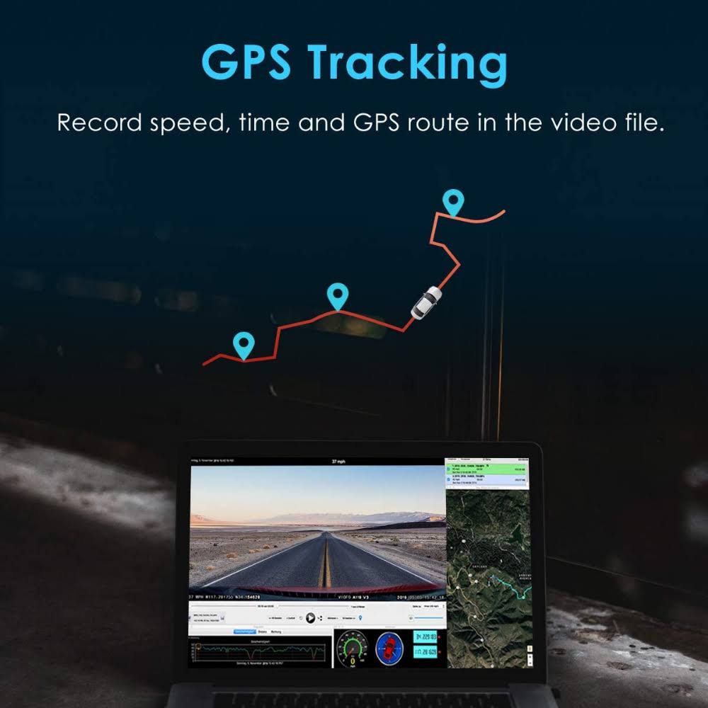 VIOFO A119 V3 2K Dash Cam 2560x1440P Quad HD+ Car Dash Camera, Ultra Clear Night Vision