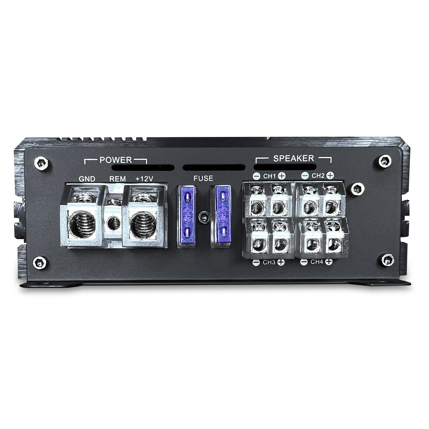 CT Sounds CT-80.4AB Full-Range Class AB 4 Channel Car Audio Amplifier, 480 Watts RMS