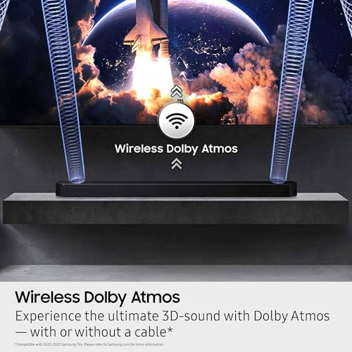Samsung HW-S61D 5.0 Ch All-in-one Wireless Dolby Atmos Soundbar with 2 Year Amber Protection Plan (2024)
