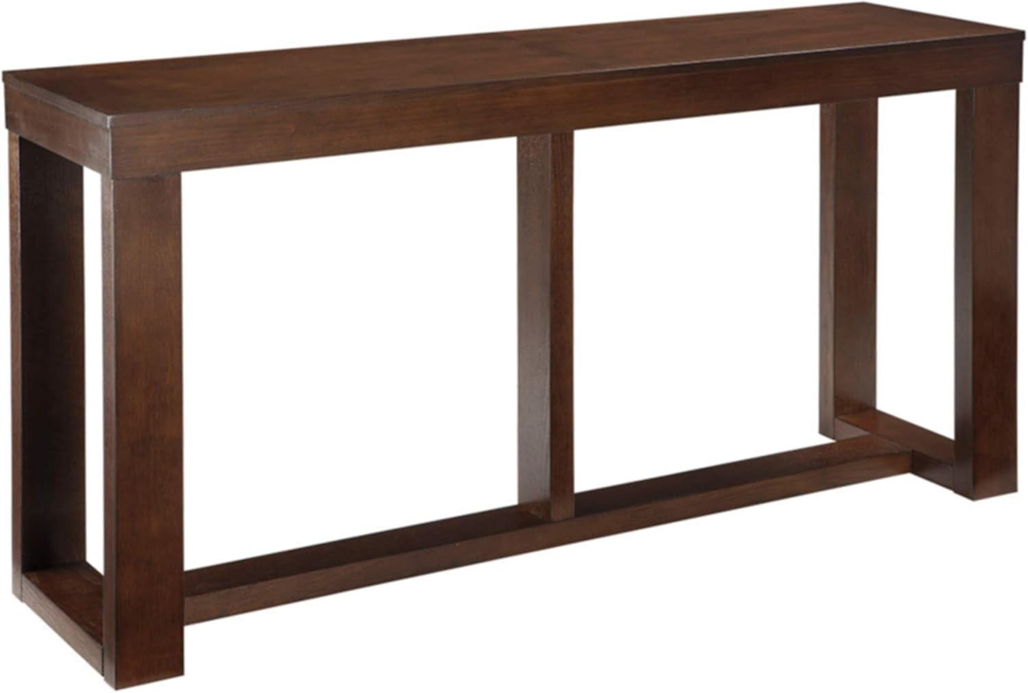Signature Design by Ashley Cariton Contemporary Oversized Square End Table, Grayish Brown