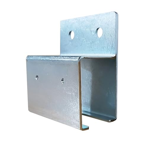 DIYHD 24FT Double Sliding Barn Door Hardware,Wall Mount Kit for Exterior Use,Heavy Duty Box Track