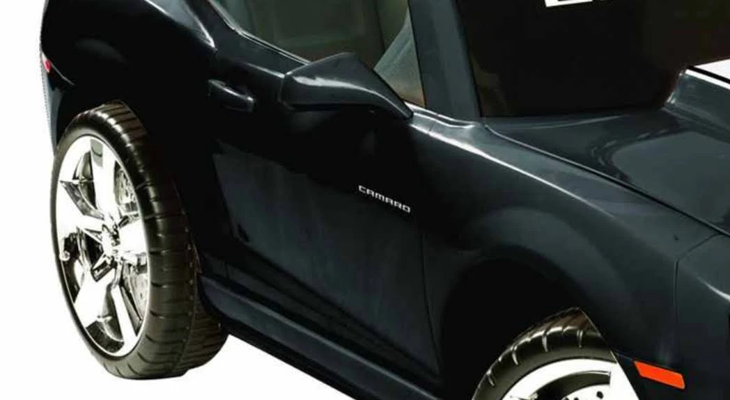 Kid Motorz Black 2-Seater Chevrolet Racing Camaro