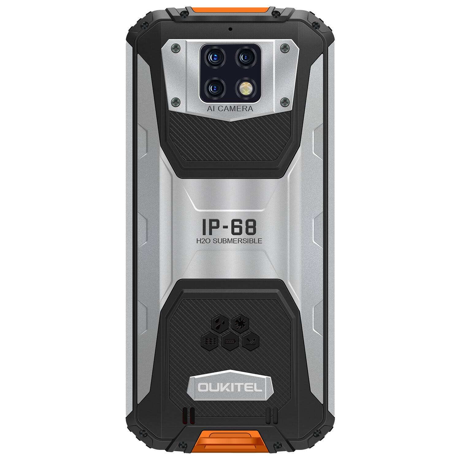 OUKITEL OUKITEL WP6 Global Version 6.3 inch Fhd+ IP68 Waterproof 10000mAh 48MP Triple Rear Camera 6GB 128GB Helio P70 4G Smartph