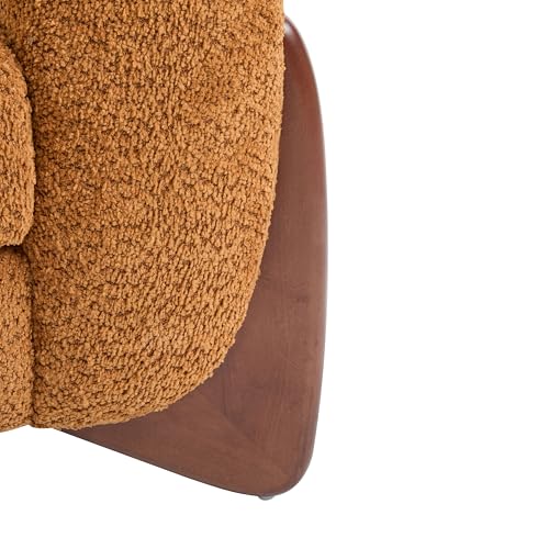Christopher Knight Home Almab 82 Inches Sofa Couch, Cozy Boucle Upholstered 3-Seater Sofa, Wood Frame Couch, Comfy Couches for Living Room and Office