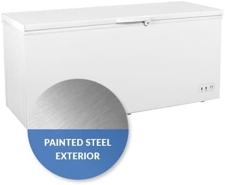 Kratos Refrigeration 69K-749HC Solid Top Chest Freezer, 19.4 Cu. Ft. Capacity
