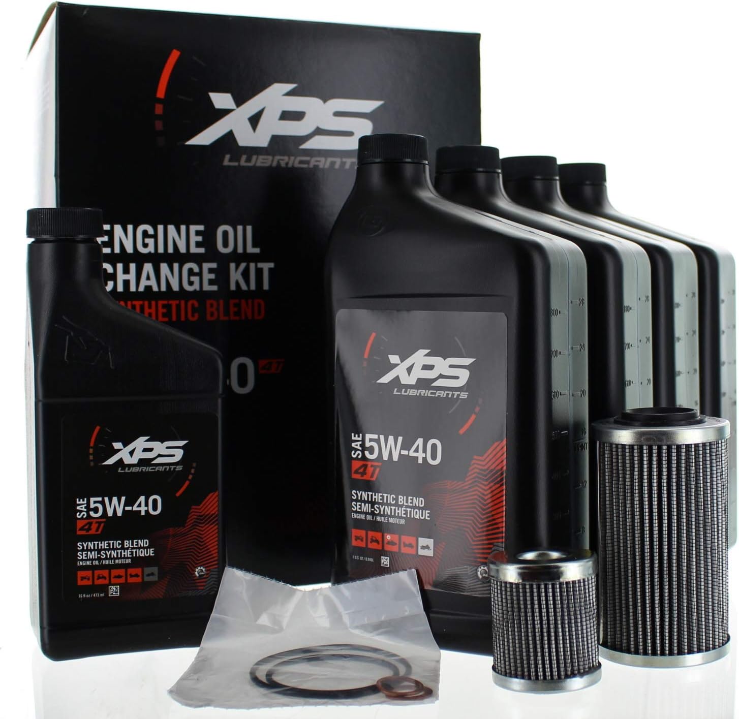 Can-Am New OEM XPS Spyder Engine Oil Change Kit Rotax 991 SE5, 779248