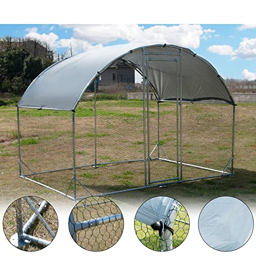 Large Metal Chicken Coop