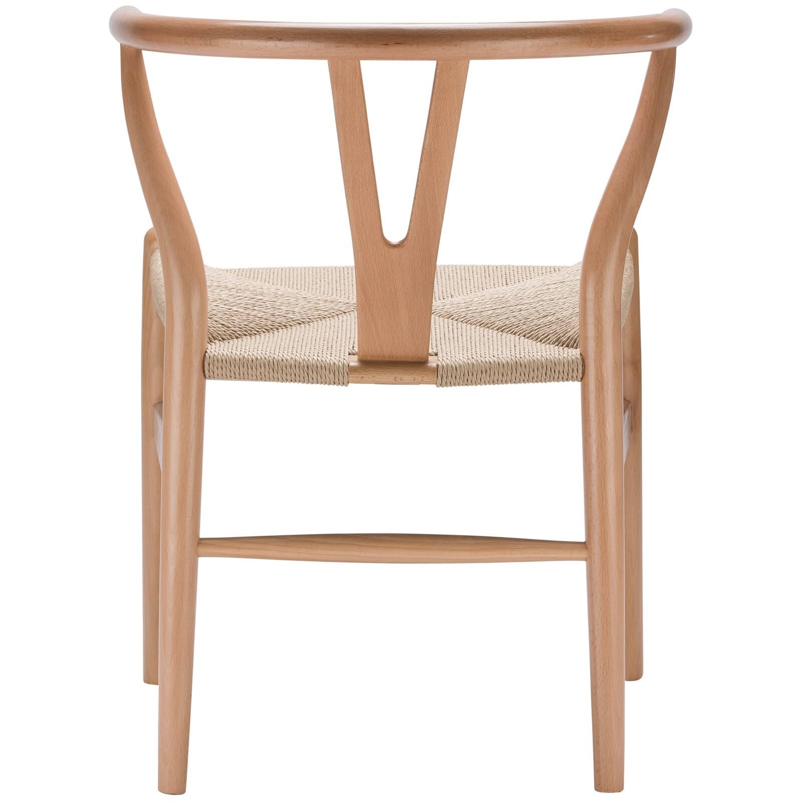 Poly and Bark Weave Chairs (Set of 2) (Black)
