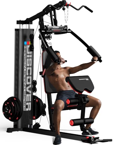 HARISON Home Gym - Full Body Workout Equipment, Exercise Equipment, Fitness Equipment, Multifunctional Home Gym Equipment for Home with Pulley System