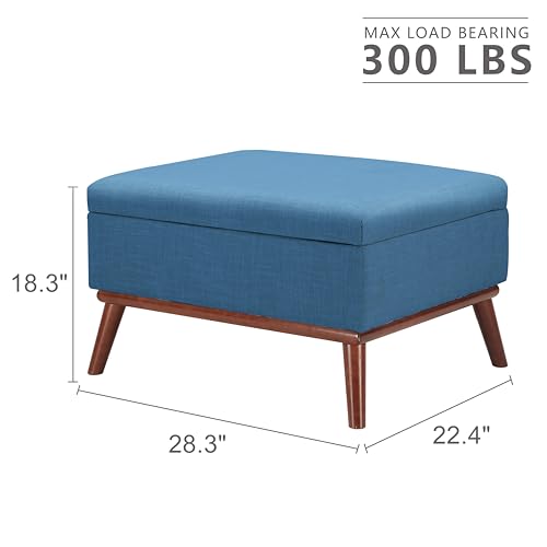Tbfit L Shaped Couch Sofa, 80" W Mid-Century Modern Sectional Couches, 3 Seater Sofas with Wide Chaise Lounge & Two Pillows