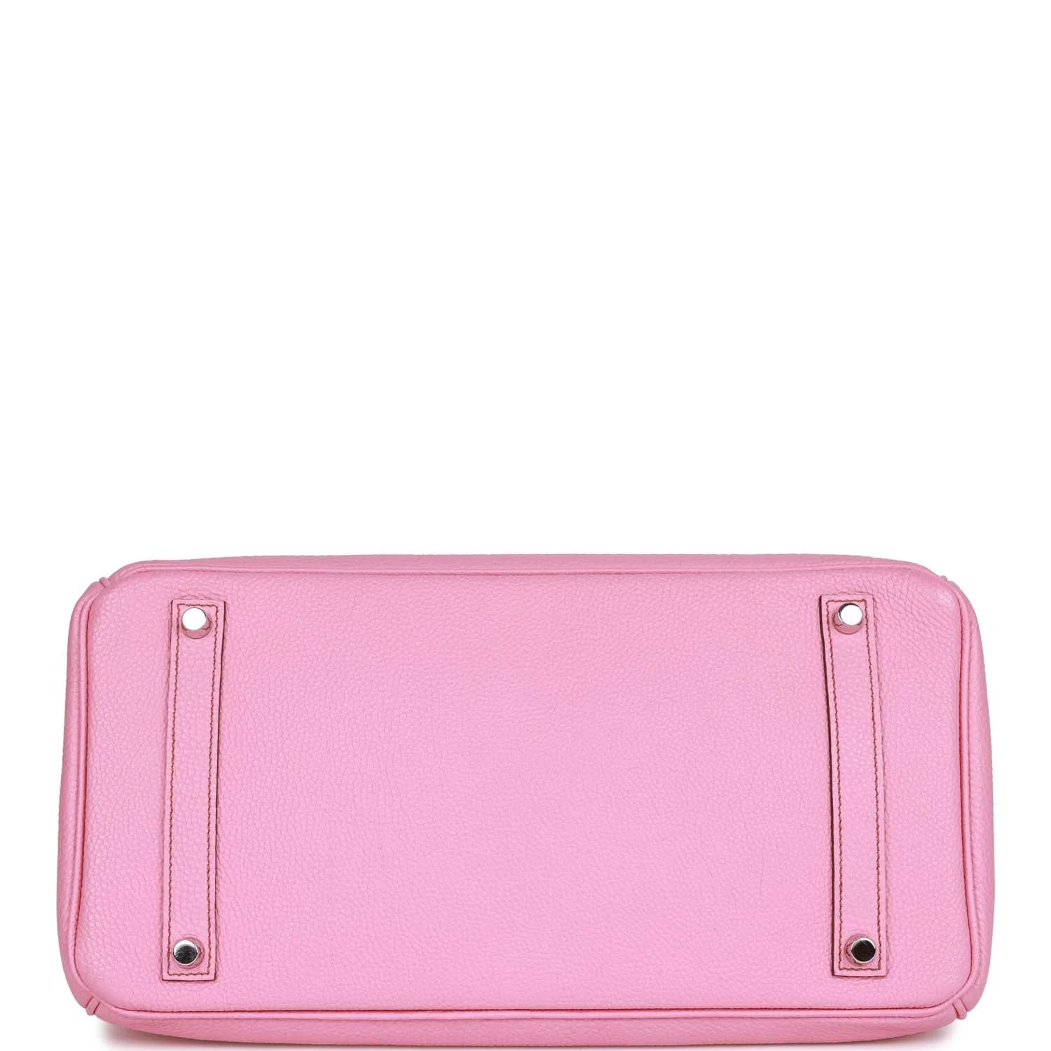 Pre-owned Hermes Birkin 35 Bubblegum Togo Palladium Hardware