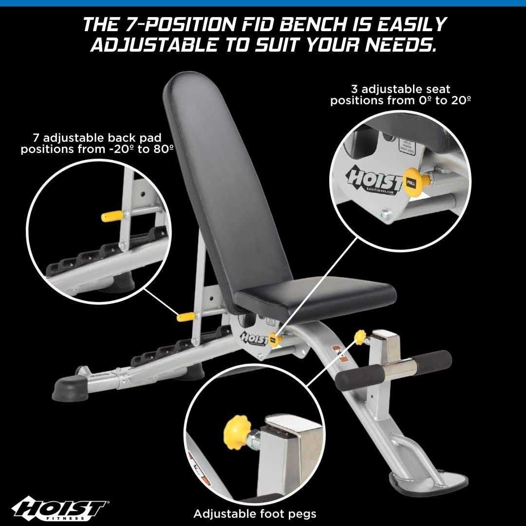 HOIST Fitness Weight Bench - Sports Supplies Online Store