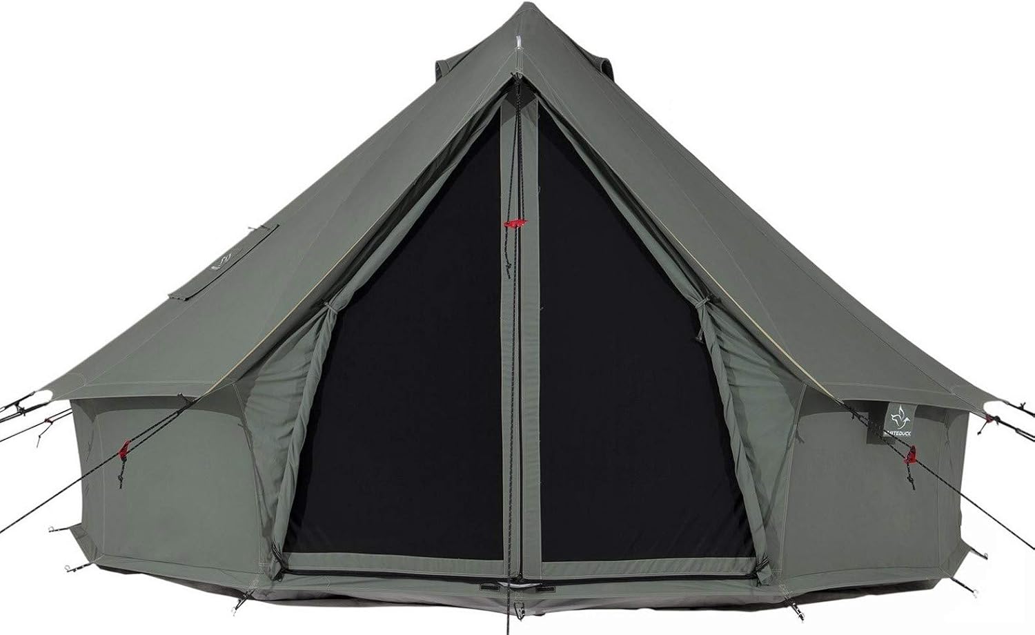 WHITEDUCK Regatta Canvas Bell Tent - w/Stove Jack, Waterproof