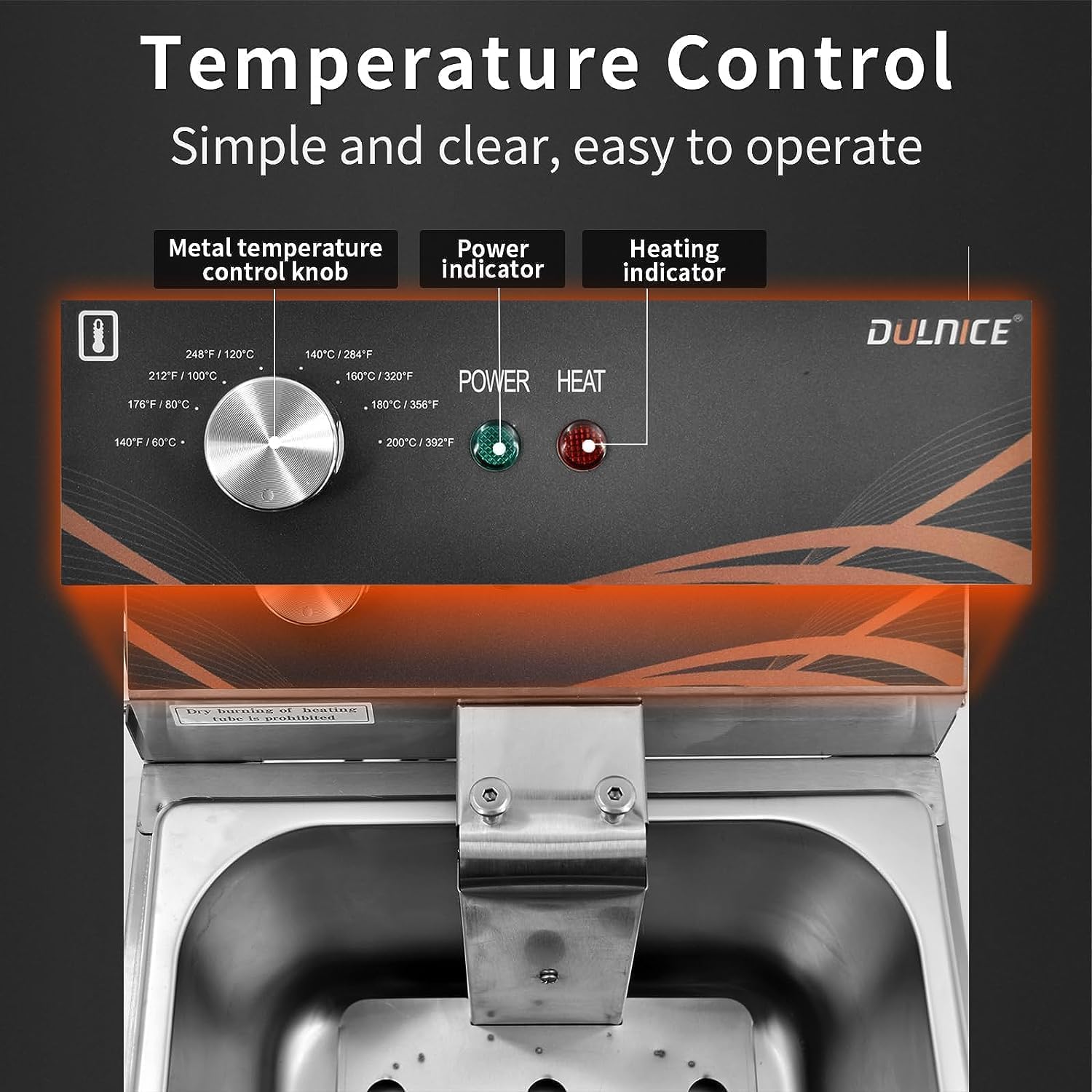 Commercial Electric Deep Fryer