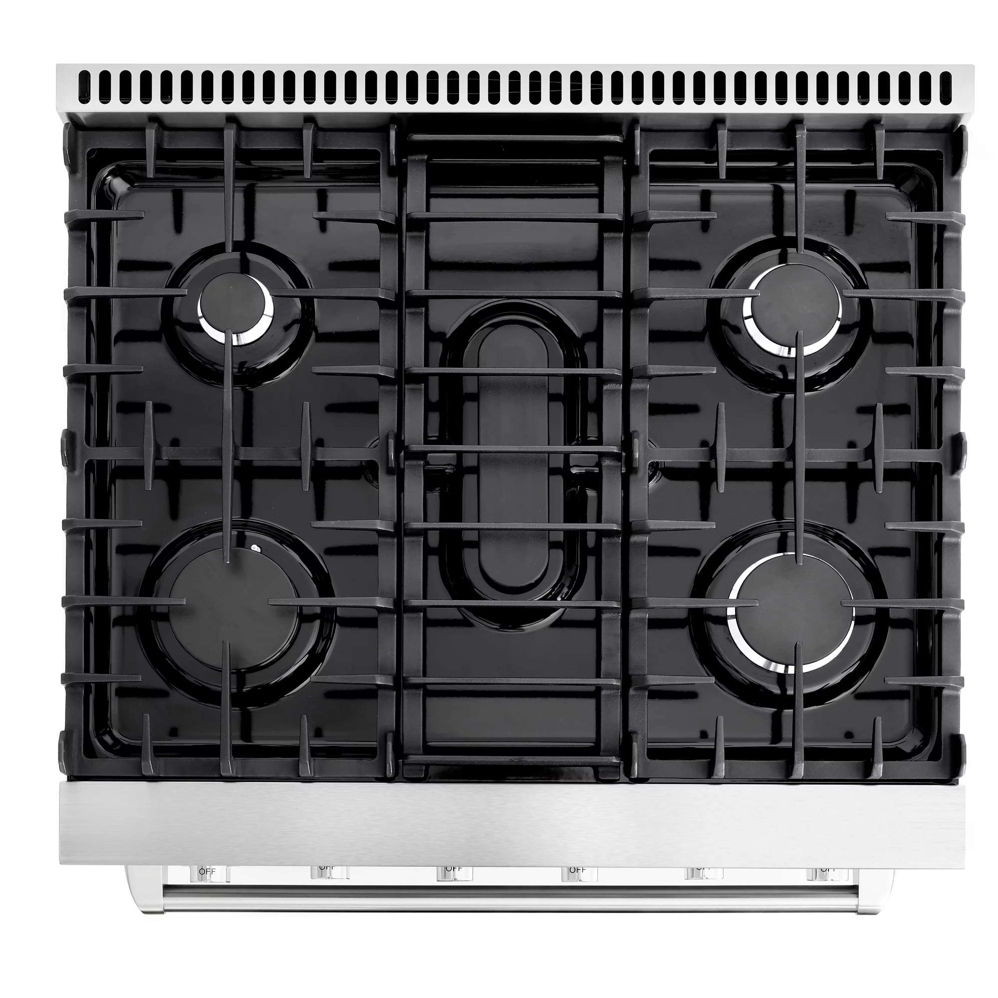Cosmo 30 Inch 4.5 Cubic Foot Gas Range Convection Oven with 5 Italian Burners