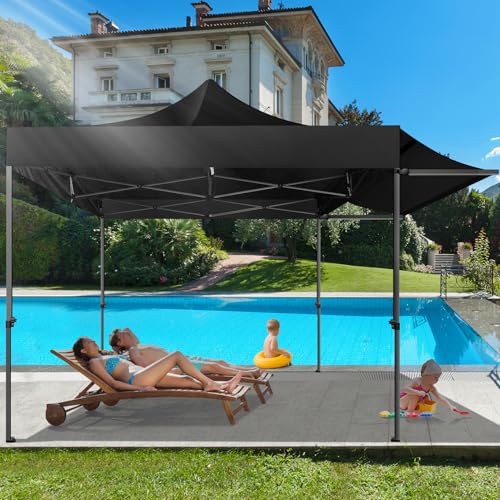 COBIZI 10x10 Pop Up Canopy Tent with Awning