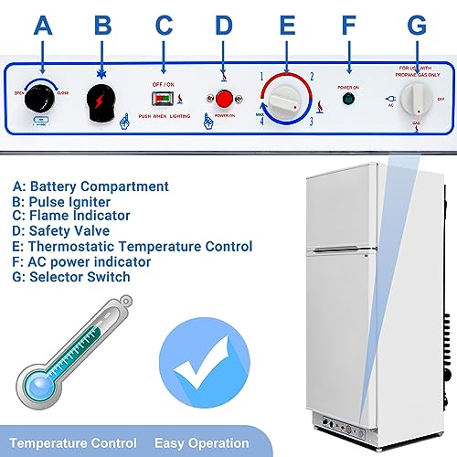 Smad Propane Refrigerator
