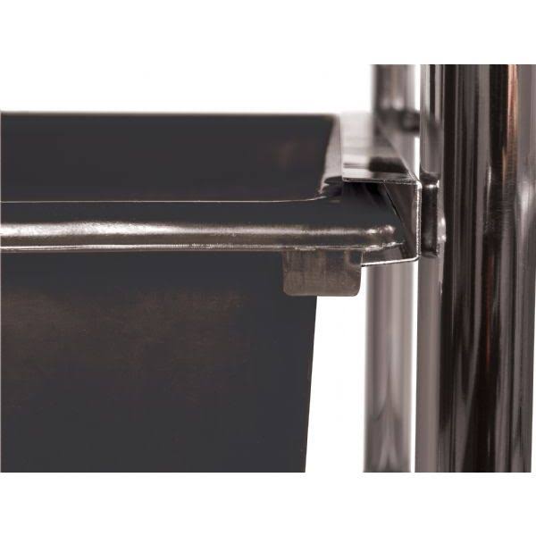 Alvin 6-Drawer Storage Cart, Smoke