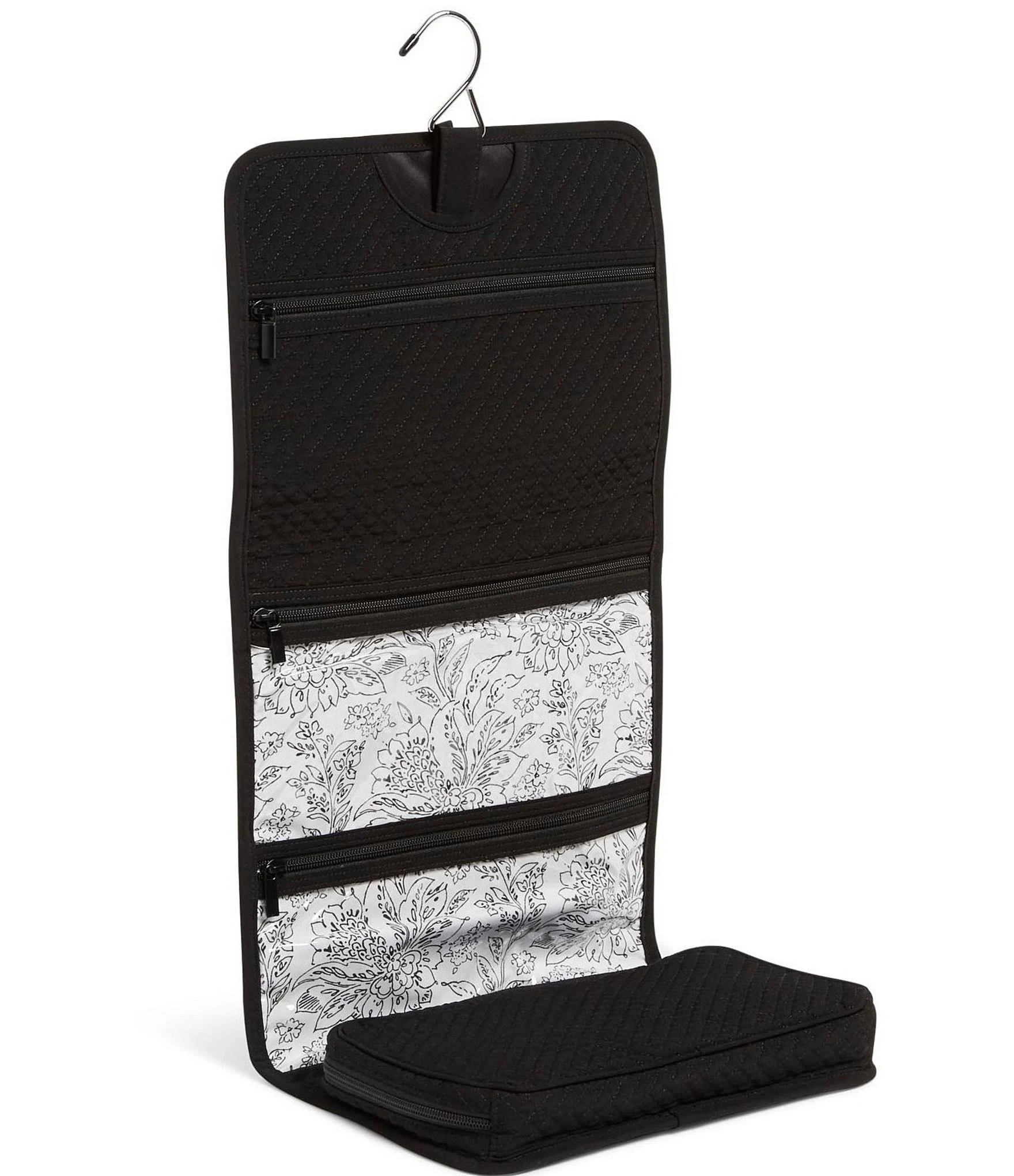 Vera Bradley Hanging Travel Organizer in Classic Black