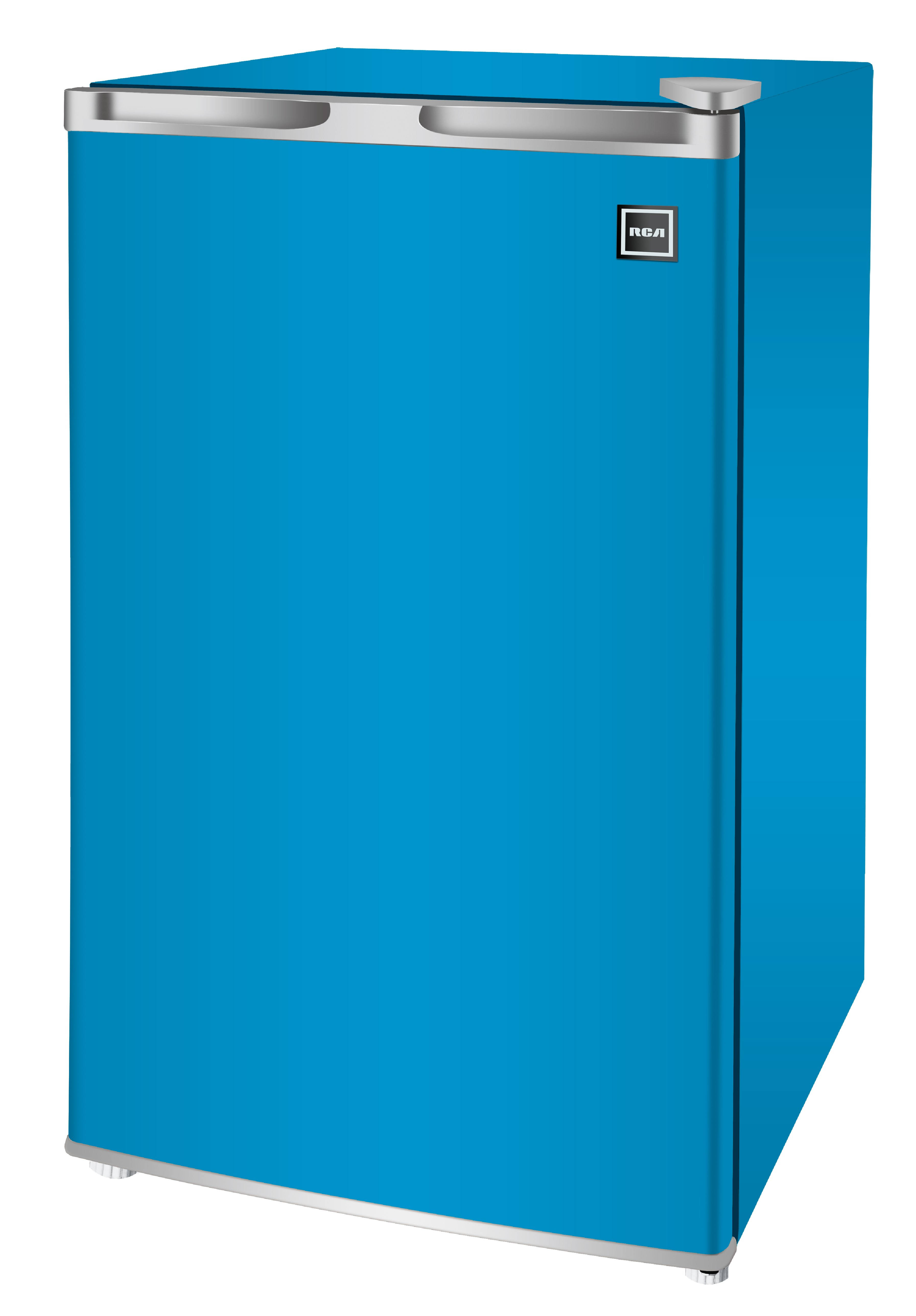 RCA 3.2 Cu ft Single Door Mini Fridge Rfr320, Blue