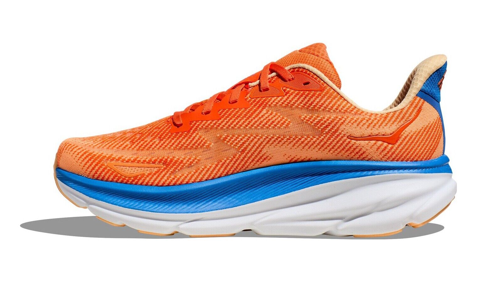Hoka One One Clifton 9 1127895/VOIM Sneakers Men's Orange Running Shoes NR7191 (7.5)