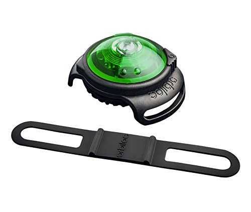 Orbiloc Dog Dual Safety Light, Green / 1-Size