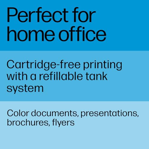 HP Smart -Tank 7301 Wireless All-in-One Cartridge-free Ink Printer, up to 2 years of ink included, mobile print, scan, copy