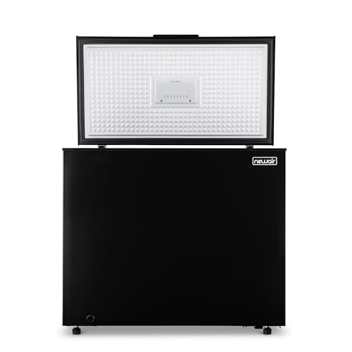 Newair 13.8 cu. ft. Upright Freezer, Fridge Freezer Convertible, Garage Ready Refrigerator, Frost Free Freezer with Door Alarm, Stand up Deep Freezer