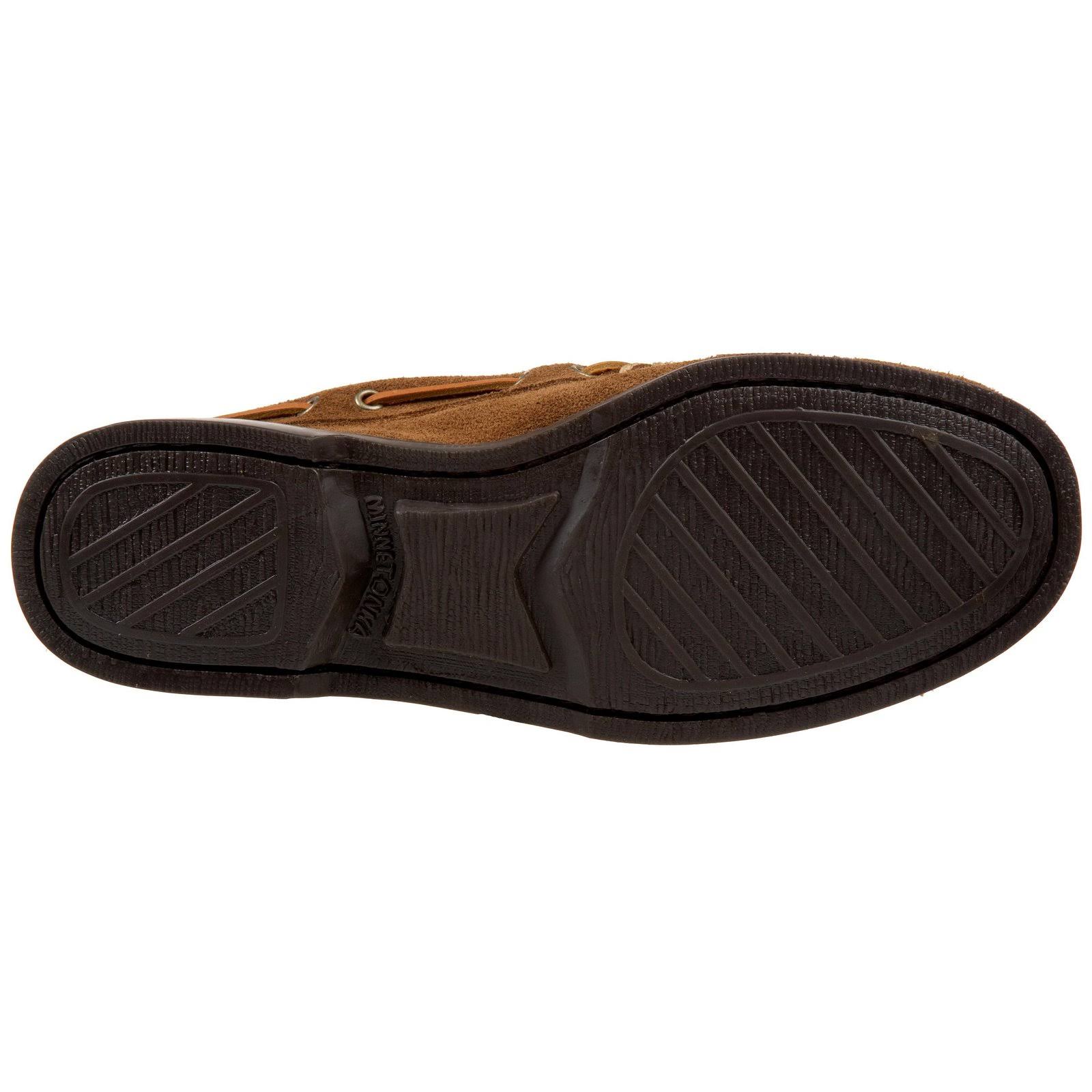Minnetonka Camp Moc 10.5 Men&s Brown
