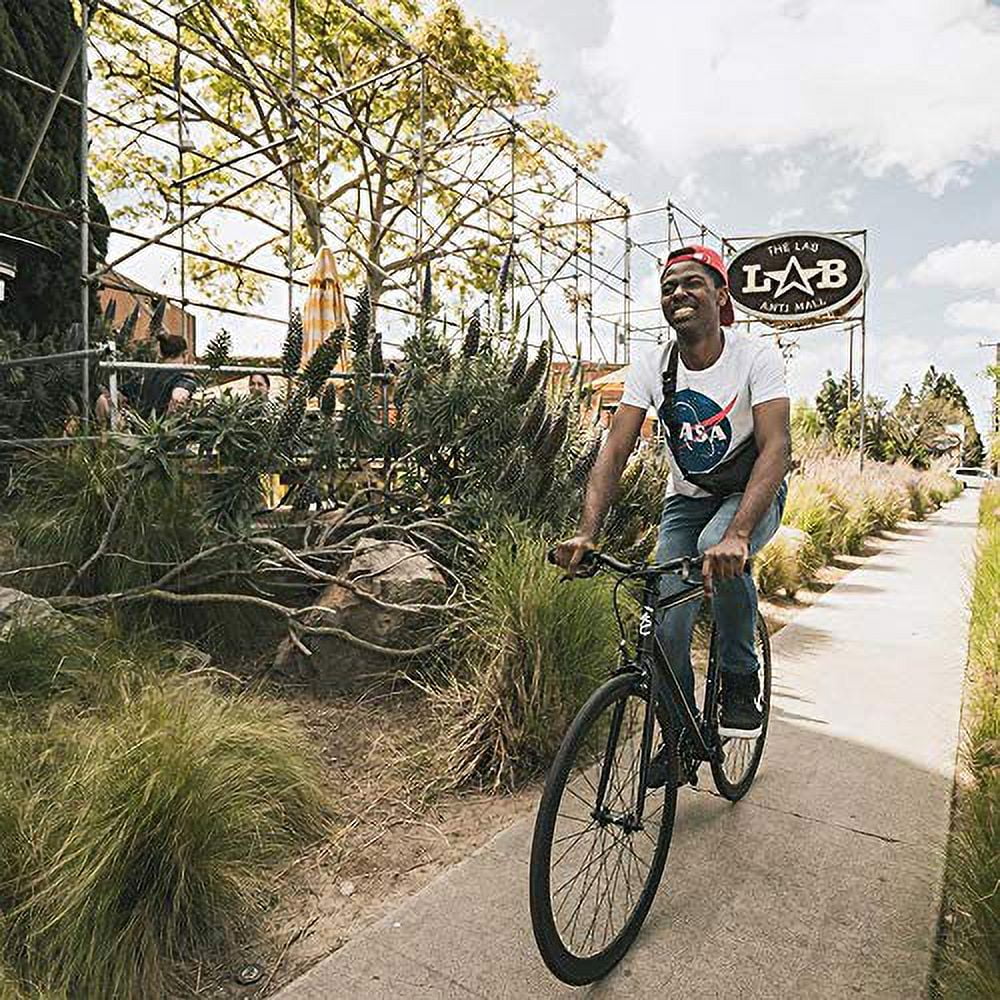 6KU Fixed Gear Single Speed Urban Fixie Road Bike, Slate L/55cm - Radiant Selections