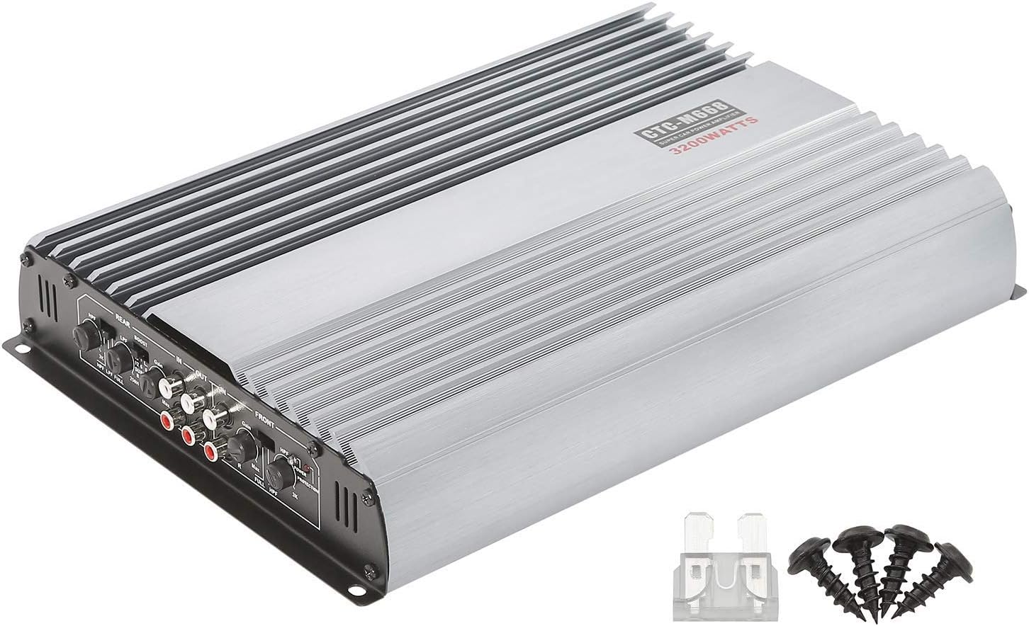 3200W 12V 4 Channel Car Amplifier Stereo Power Amp Audio 4CH Bass Sub Woofer