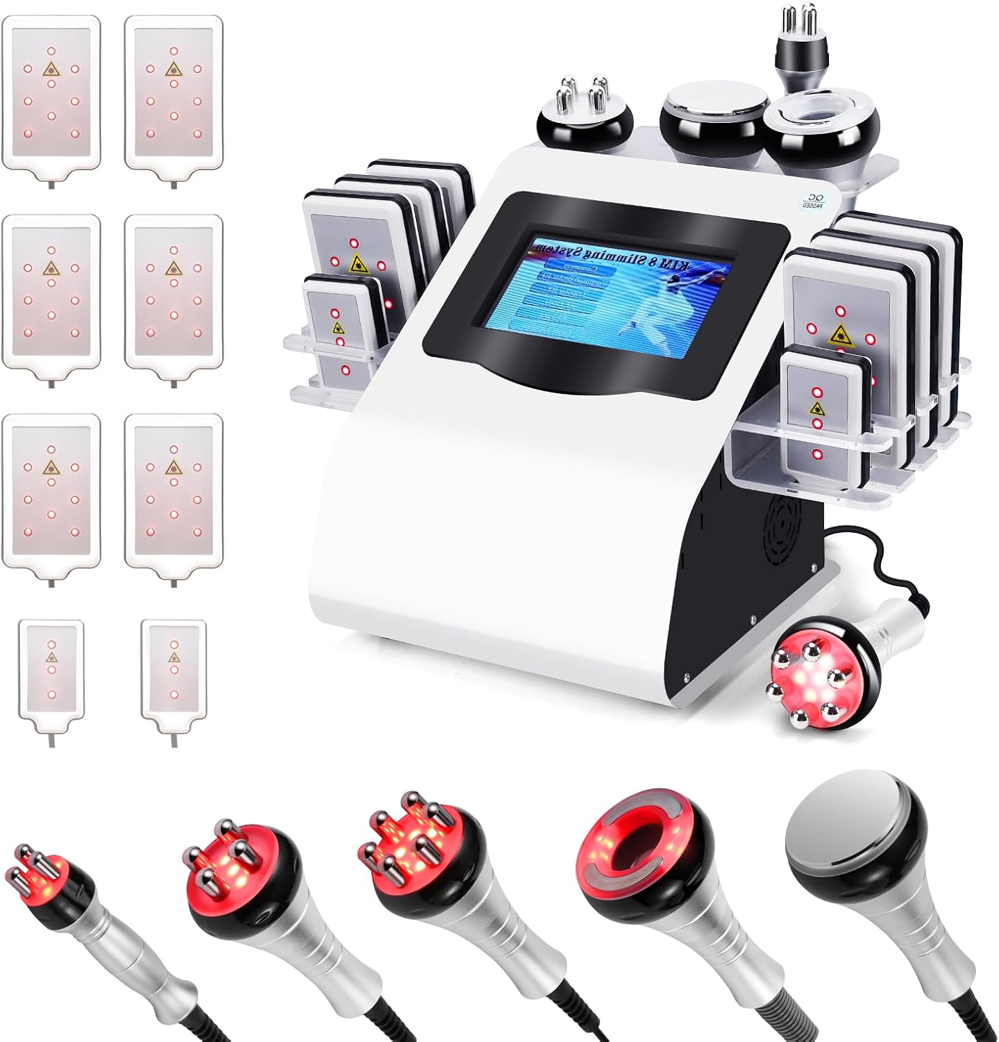 Body Machine Body Multifunctional Beauty Machine Cellulite Device, White
