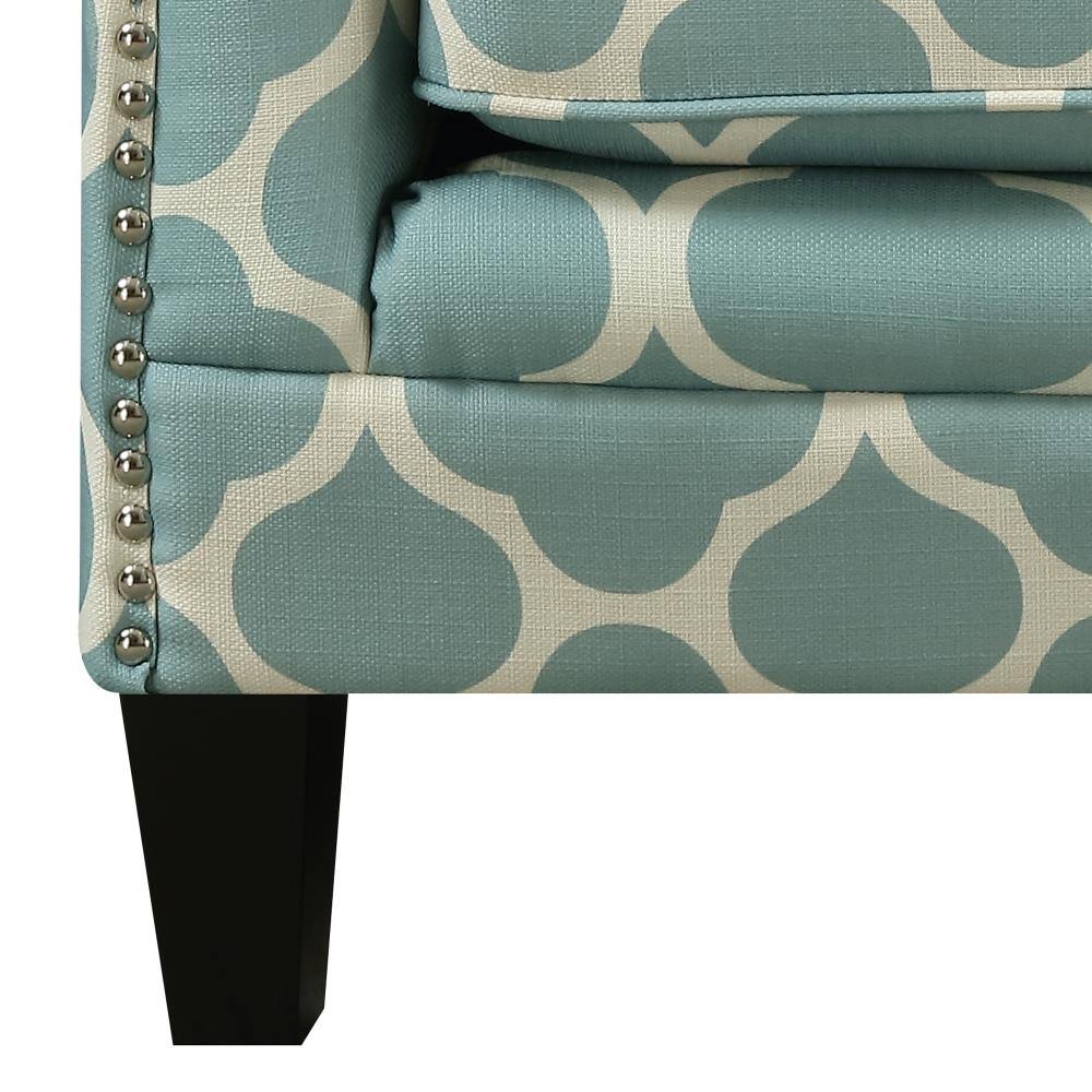 Picket House Furnishings - Deena Accent Chair in Aqua - UDH707100