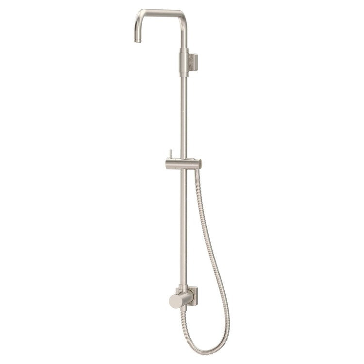 Shower Pipe Duro Exposed Riser 1 Lever Polished Chrome