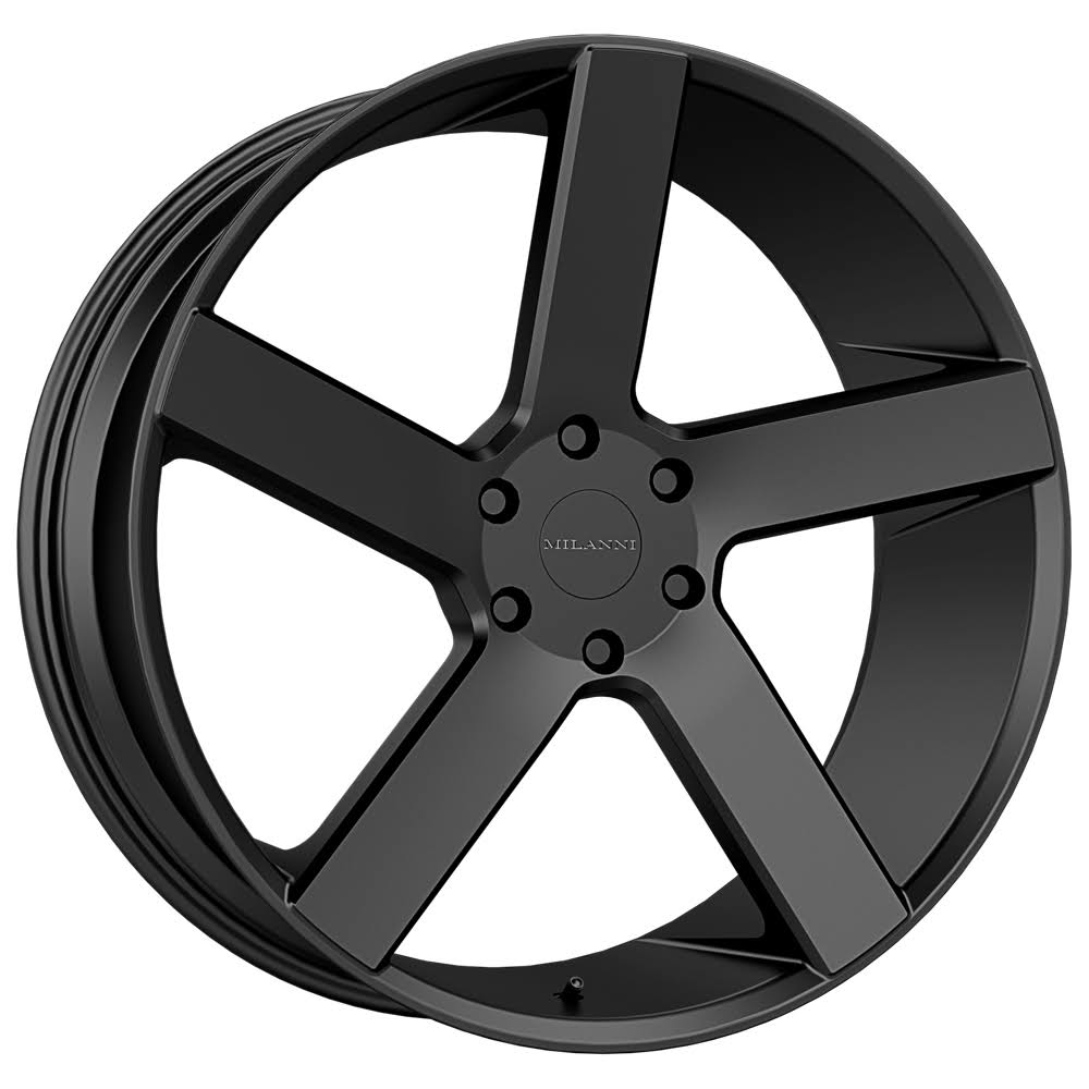 Milanni Switchback Wheel Satin Black 20x9 5x5.5 (5x139.7) 15mm