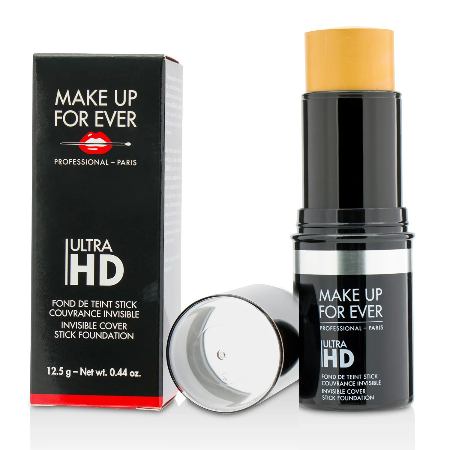 Make Up For Ever Ultra HD Invisible Cover Stick Foundation - # 127/Y335 (Dark Sand)  12.5g/0.44oz