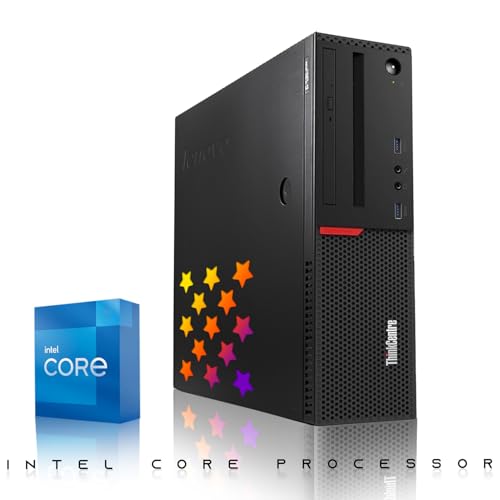 Lenovo Desktop PC Gaming Bundle - Intel Core i7, 16GB RAM, 512GB SSD, 24-inch Monitor, AMD RX 550, RGB Speaker, RGB Keyboard Mouse, WiFi
