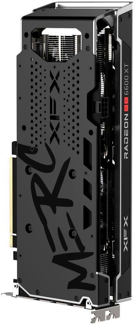 XFX - Speedster MERC308 AMD Radeon RX 6600 XT 8GB GDDR6 PCI Express 4.0 Gaming Graphics Card - Black