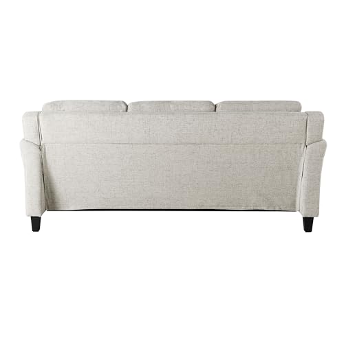 Lifestyle Solutions Harrington Loveseat, Black