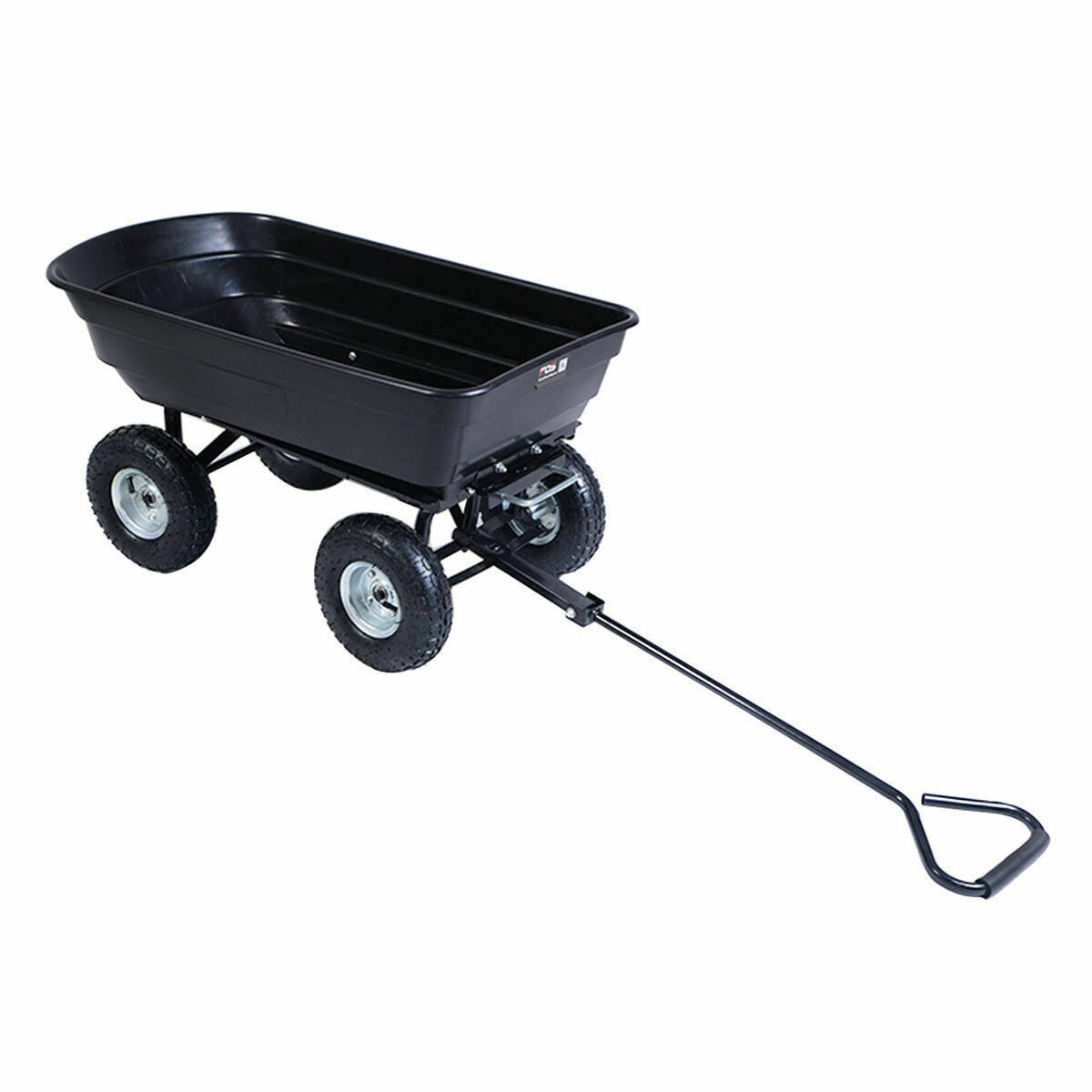 Giantex 660lbs Garden Dump Cart Dumper Wagon Carrier Wheel Barrow Air Tires Heavy Duty