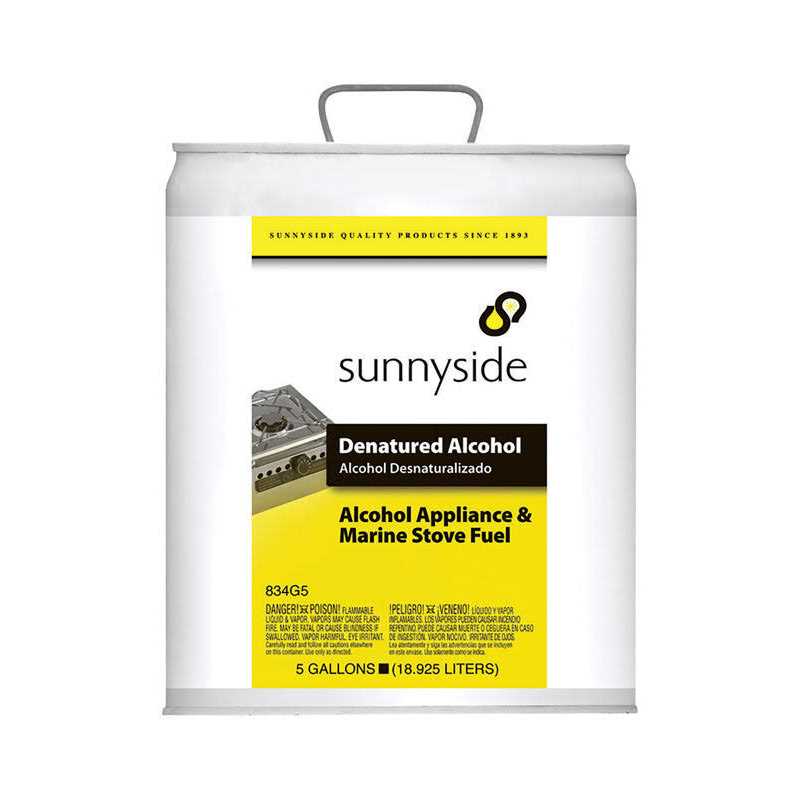 Sunnyside Denatured Alcohol 5 gal - Shop Hardware Tools Online Store