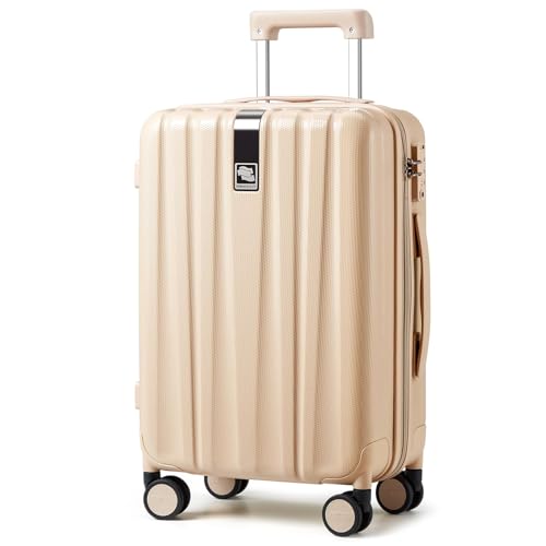 Hanke 29 Inch Luggage Suitcases With Spinner Wheels Lightweight PC hardside Rolling Suitcase With Travel Lock, Checked-Large 29-Inch(Blackish Green)