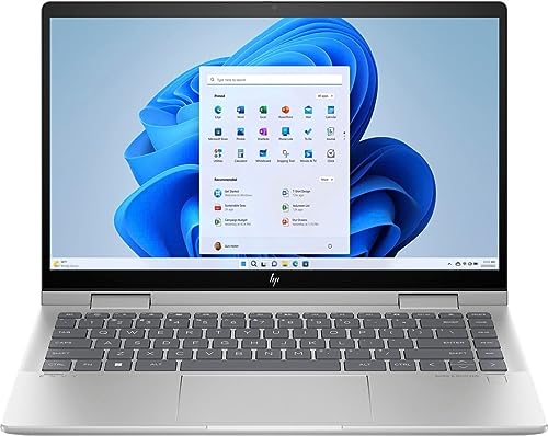 HP Envy 2-in-1 14" Full HD Touch-Screen Laptop, 8GB RAM, 512GB SSD, Intel Core i5 1335U, Intel Iris Xe Graphics, Fast Charge, Fingerprint, Backlit KB