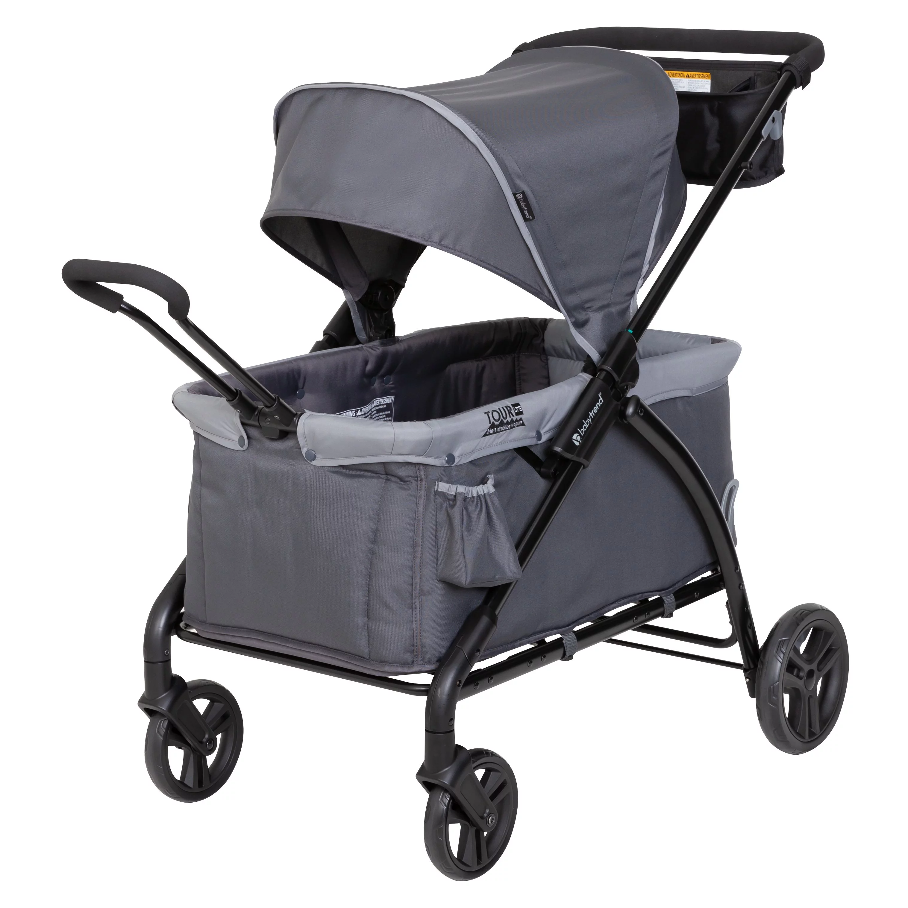 Baby Trend Tour LTE 2-in-1 Stroller Wagon - Desert Grey - Radiant Selections