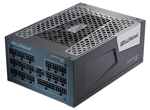 Seasonic Prime TX-1600 | 1600W |80+ Titanium| ATX 3.0 & PCIe 5.0 Ready | Full Modular | ATX Form Factor | Premium Japanese Capacitor | Nvidia RTX