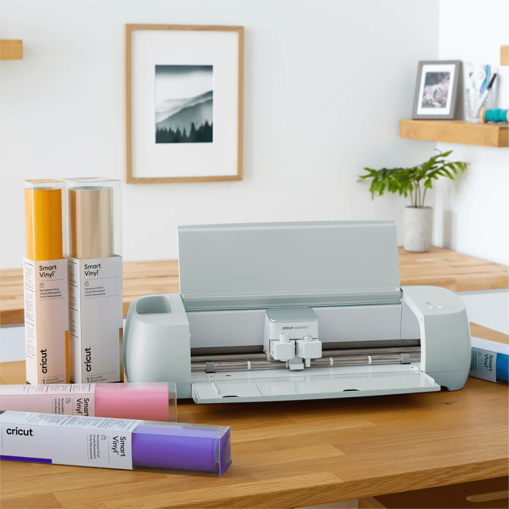 Cricut Explore 3 - Smart Cutting Machine with Easy Printables sensor