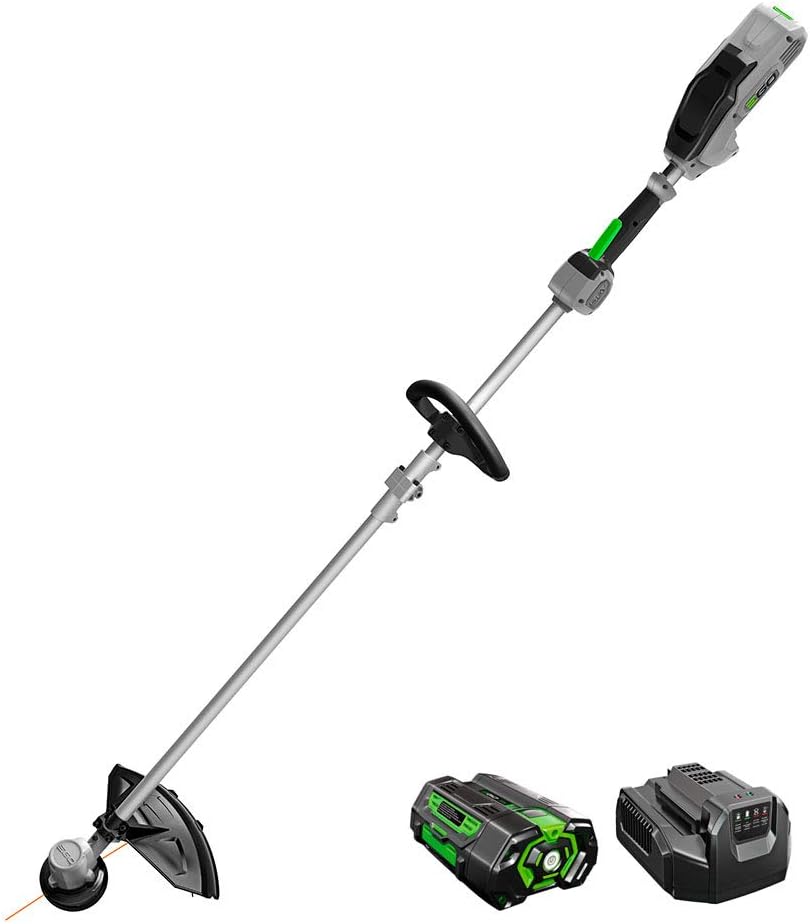 EGO Power+ ST1521S 15-Inch String Trimmer with POWERLOAD and Carbon Fiber Split Shaft 2.5Ah Battery and Charger Included