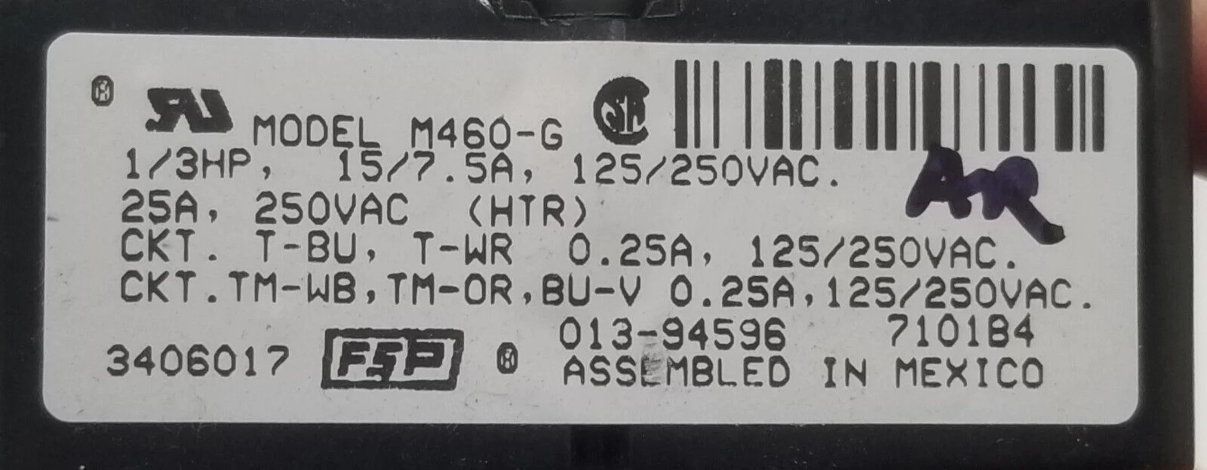 Genuine OEM Kenmore Dryer Timer 3406017 *Same Day Ship