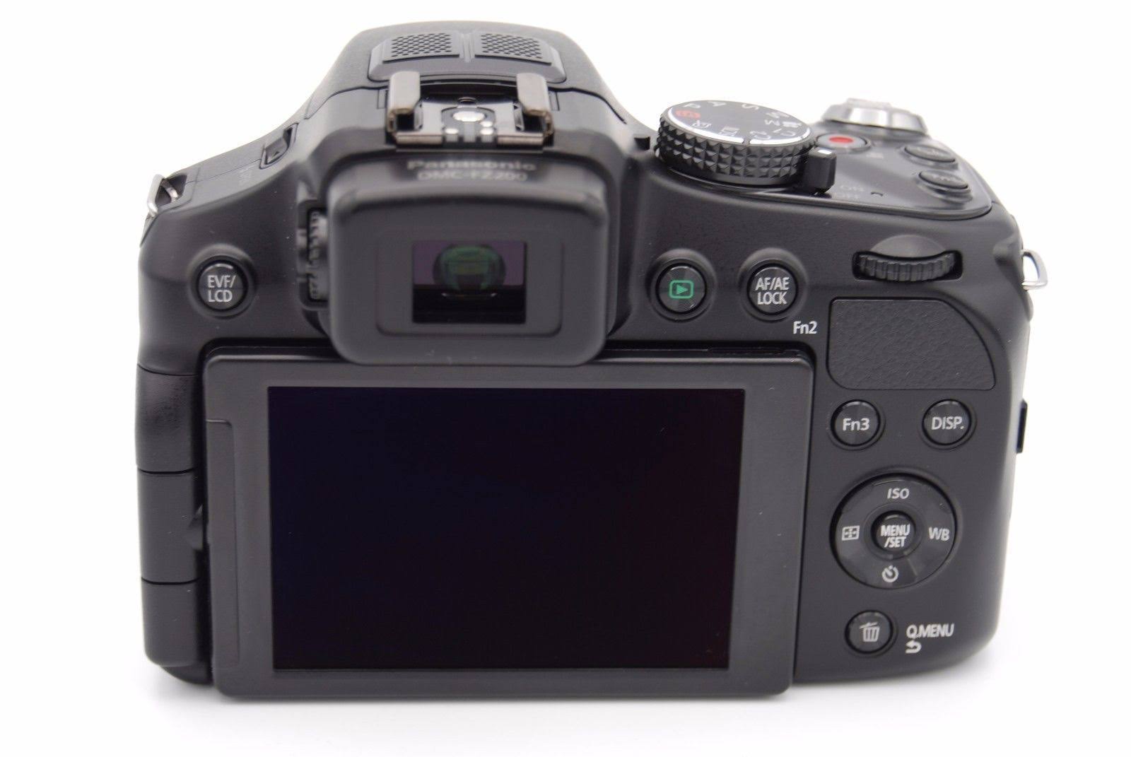 Panasonic Lumix DMC-FZ200 12.1 MP Compact Digital Camera - Black